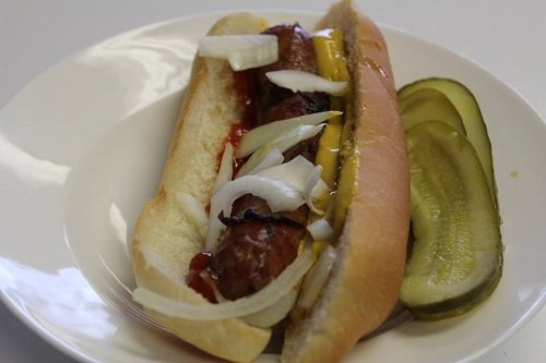 Hot/Mild Italian Sausage On A Bun