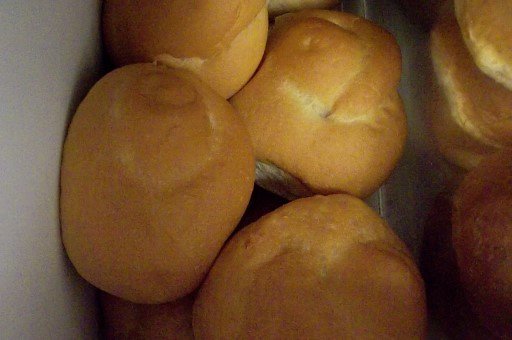 Large Twist Buns